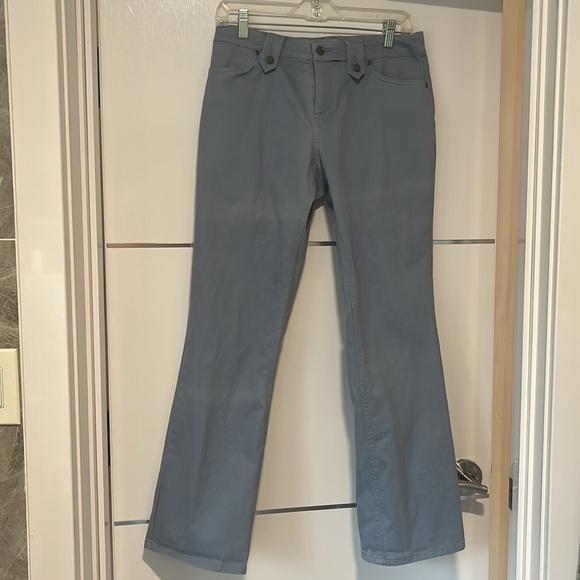 Covington 10 petite stretch blue pants - Picture 6 of 10